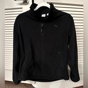 Aritzia TNA Sno Polar 1/4 Zip Hip Sweater